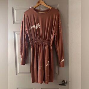 Zara Female Silhouette Dress